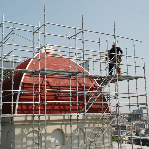未経験者の足場
